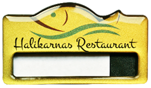 Lüks Restaurant Yaka Kartı, İsme Özel ve Logoya Özel Üretim